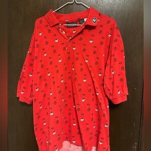 Georgia Bulldogs Printed Polo